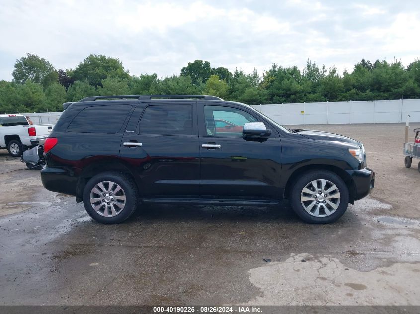 2008 Toyota Sequoia Limited 5.7L V8 VIN: 5TDBY68AX8S010948 Lot: 40190225