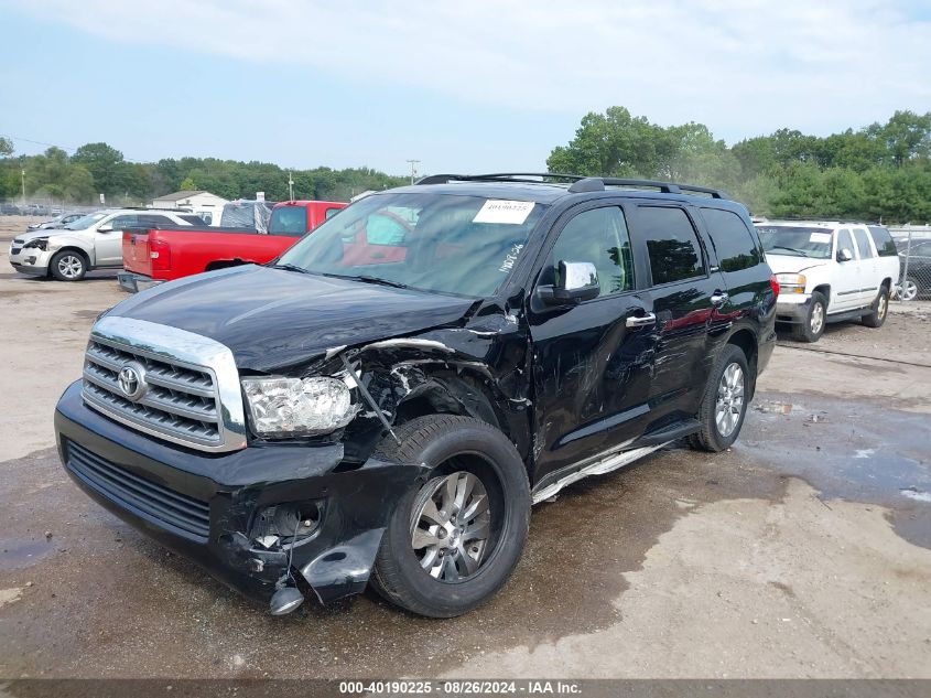 2008 Toyota Sequoia Limited 5.7L V8 VIN: 5TDBY68AX8S010948 Lot: 40190225