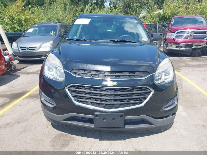 2016 Chevrolet Equinox Ls VIN: 2GNALBEK5G1146756 Lot: 40190252