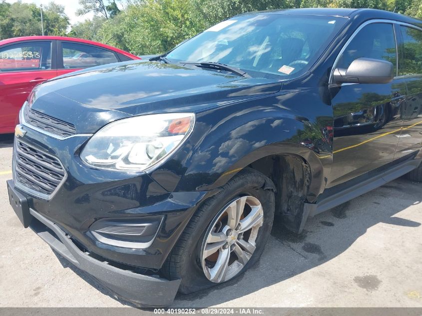 2016 Chevrolet Equinox Ls VIN: 2GNALBEK5G1146756 Lot: 40190252