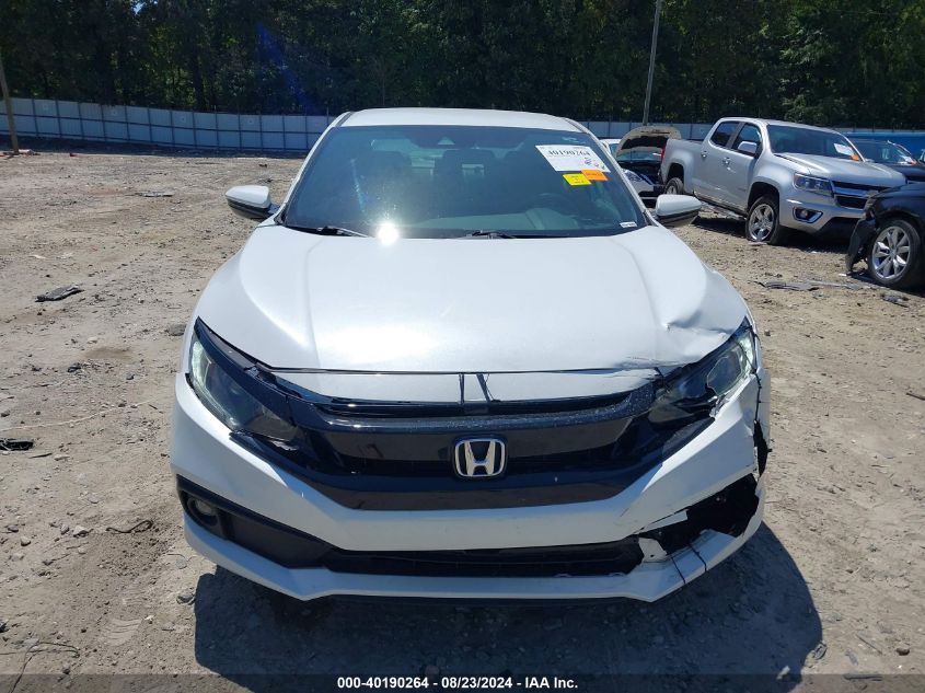 2020 Honda Civic Sport VIN: 2HGFC2F8XLH582927 Lot: 40190264