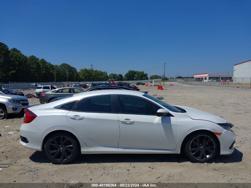 2020 Honda Civic Sport VIN: 2HGFC2F8XLH582927 Lot: 40190264