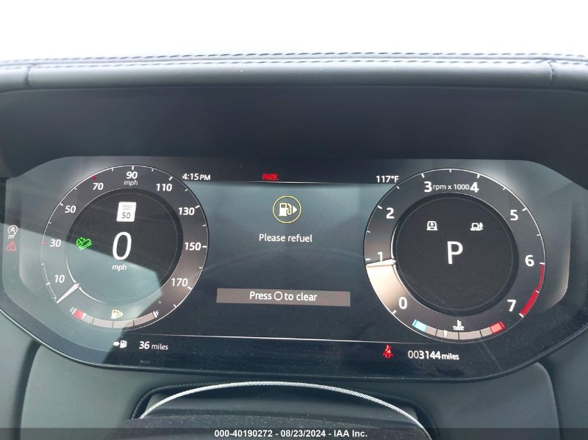 2023 Land Rover Range Rover P530 Se VIN: SALKP9E77PA072910 Lot: 40190272