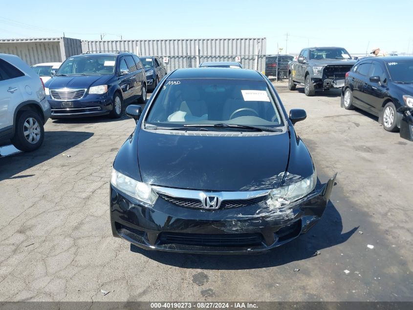 2011 Honda Civic Lx VIN: 2HGFA1F53BH309381 Lot: 40190273