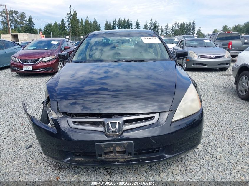 2003 Honda Accord 2.4 Lx VIN: JHMCM56333C068908 Lot: 40190285