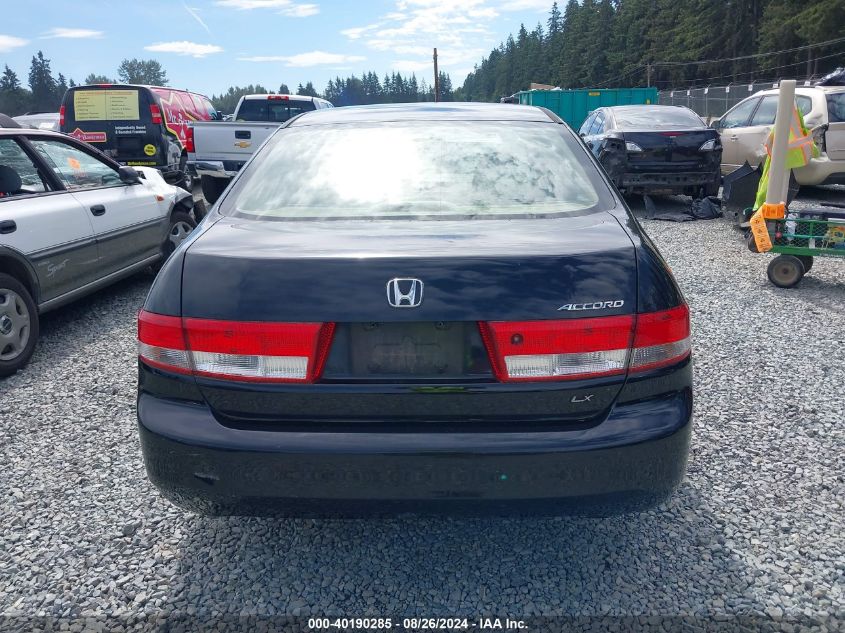 2003 Honda Accord 2.4 Lx VIN: JHMCM56333C068908 Lot: 40190285