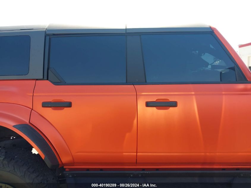 2022 Ford Bronco Raptor VIN: 1FMEE5JR5NLA51142 Lot: 40190289