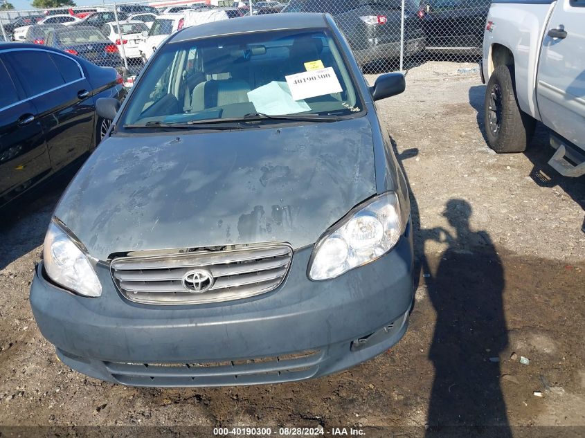 2004 Toyota Corolla Ce VIN: 1NXBR32E04Z306960 Lot: 40190300