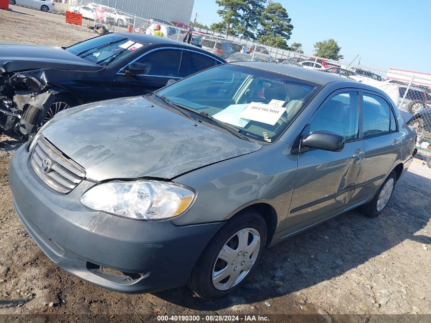 2004 Toyota Corolla Ce VIN: 1NXBR32E04Z306960 Lot: 40190300