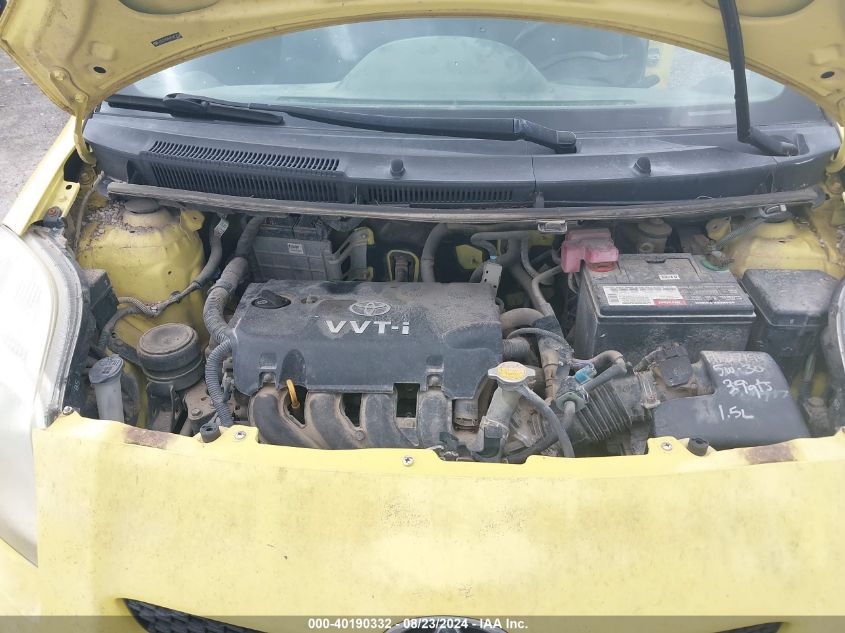 2009 Toyota Yaris VIN: JTDJT903695222536 Lot: 40190332