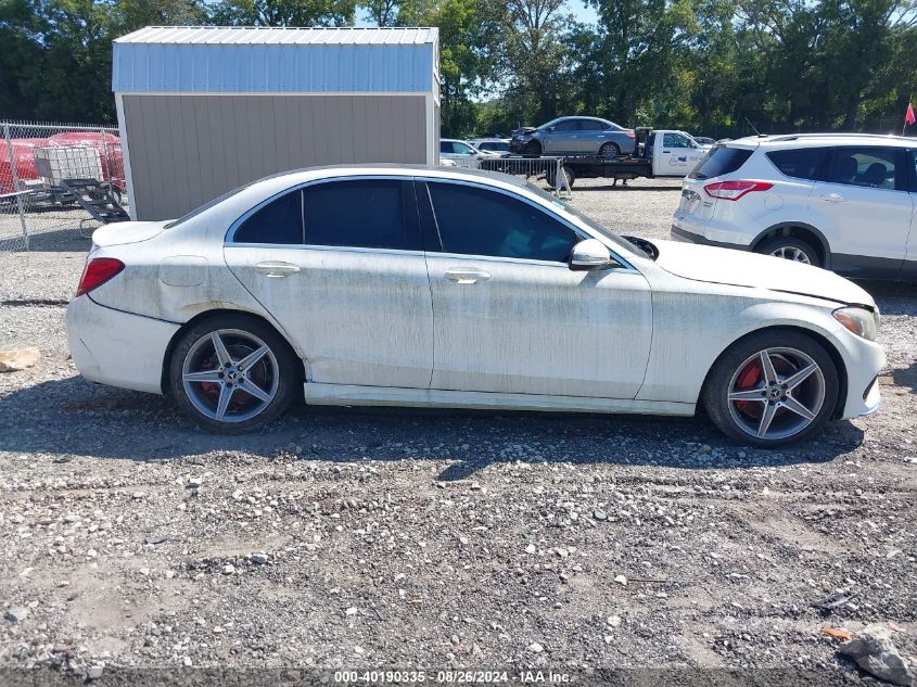 2018 Mercedes-Benz C 300 VIN: 55SWF4JB1JU250428 Lot: 40190335