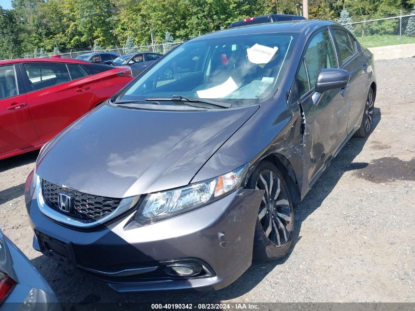 2014 Honda Civic Ex-L VIN: 19XFB2F94EE243282 Lot: 40190342