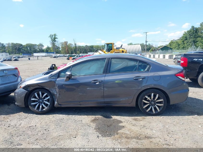 2014 Honda Civic Ex-L VIN: 19XFB2F94EE243282 Lot: 40190342