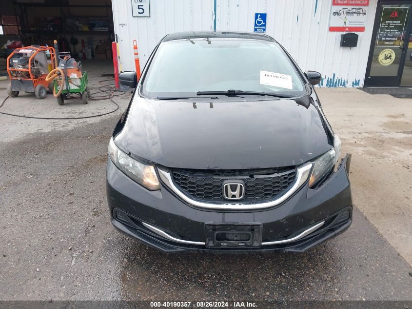 2015 Honda Civic Lx VIN: 19XFB2F55FE209575 Lot: 40190357