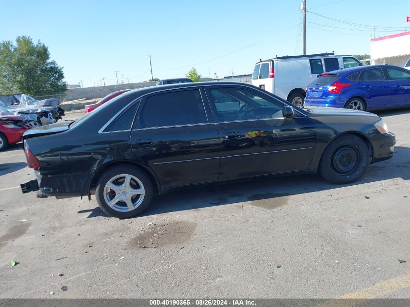 2000 Toyota Avalon Xls VIN: 4T1BF28B7YU047289 Lot: 40190365