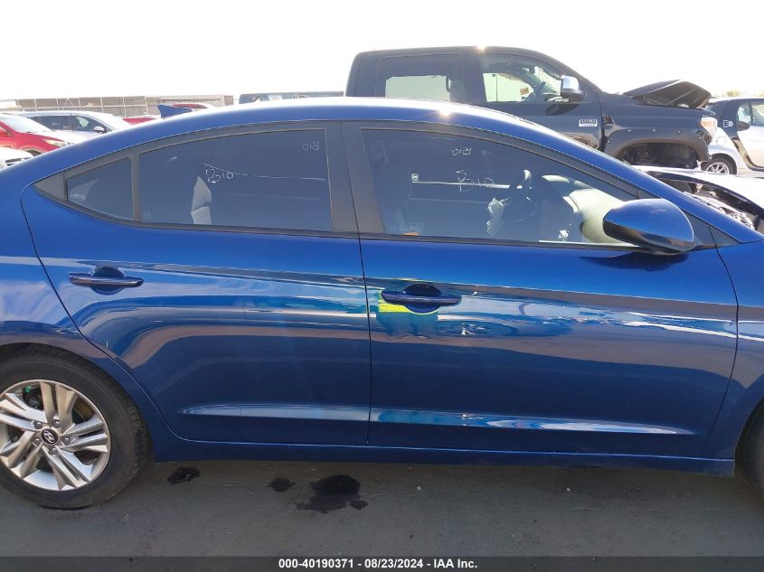 2019 Hyundai Elantra Sel VIN: 5NPD84LF6KH451280 Lot: 40190371