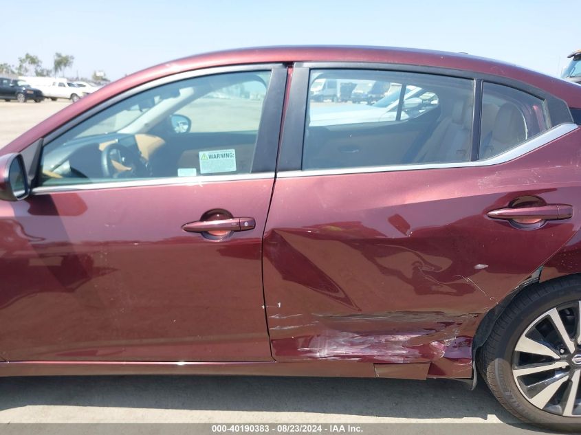 2023 Nissan Sentra Sv Xtronic Cvt VIN: 3N1AB8CV9PY259769 Lot: 40190383