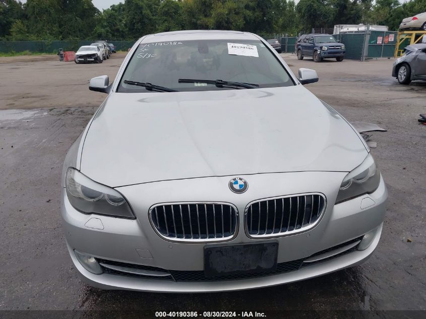 2011 BMW 550I VIN: WBAFR9C57BDE81792 Lot: 40190386