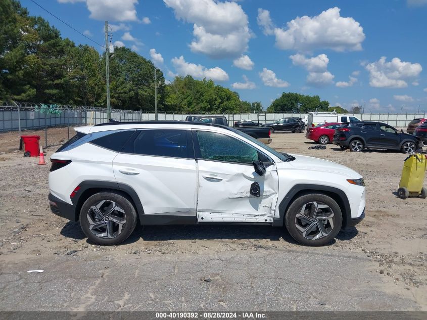 2022 Hyundai Tucson Limited VIN: 5NMJE3AE6NH048367 Lot: 40190392