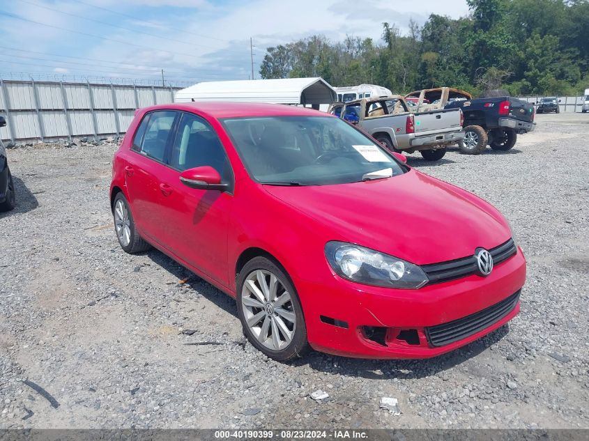 2013 Volkswagen Golf 2.0L Tdi 4-Door VIN: WVWDM7AJ6DW136500 Lot: 40190399