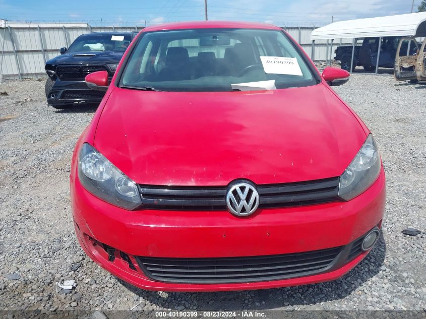 2013 Volkswagen Golf 2.0L Tdi 4-Door VIN: WVWDM7AJ6DW136500 Lot: 40190399