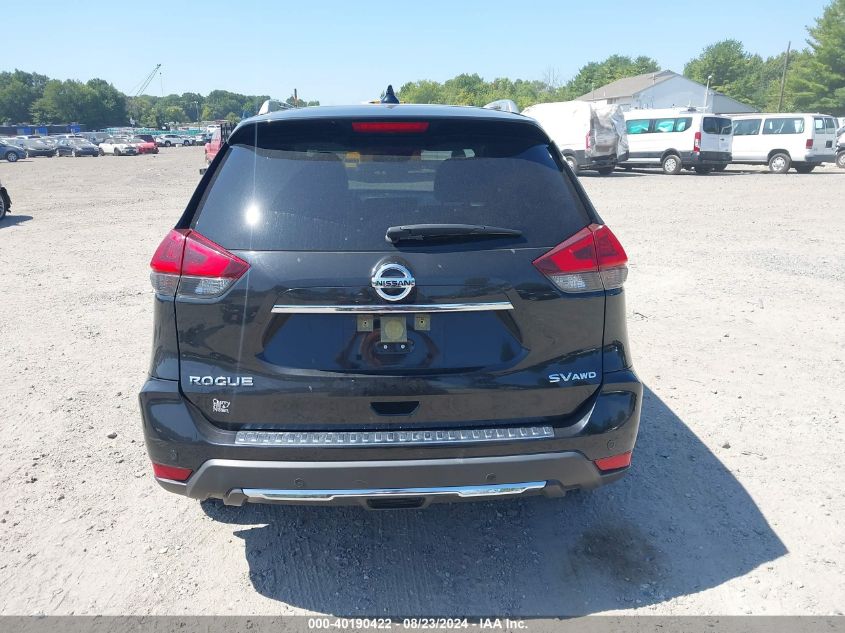 2019 Nissan Rogue Sv VIN: JN8AT2MV5KW381247 Lot: 40190422