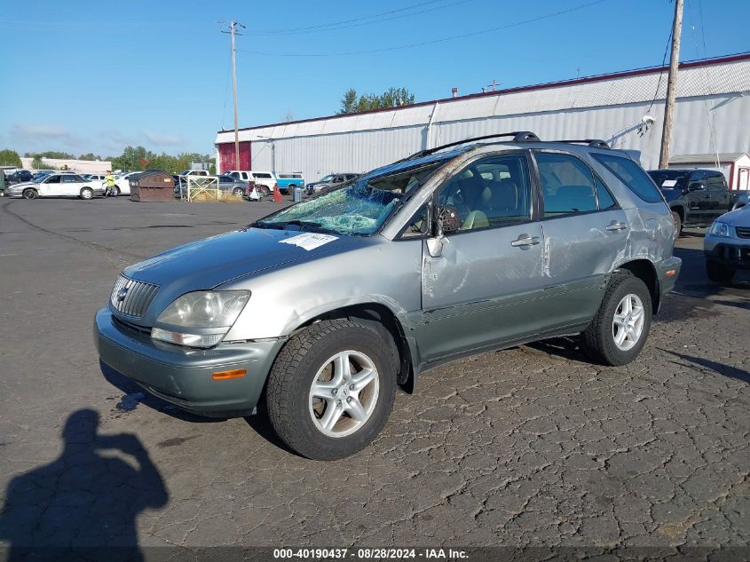 2000 Lexus Rx 300 VIN: JT6HF10U8Y0098658 Lot: 40190437