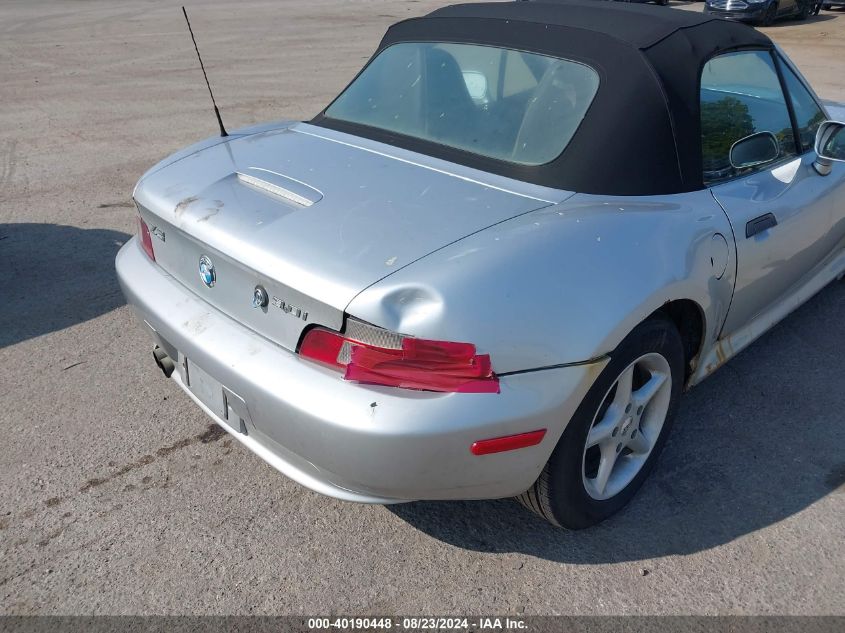 2002 BMW Z3 3.0I VIN: 4USCN53412LJ60152 Lot: 40190448