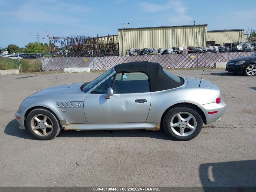 2002 BMW Z3 3.0I VIN: 4USCN53412LJ60152 Lot: 40190448