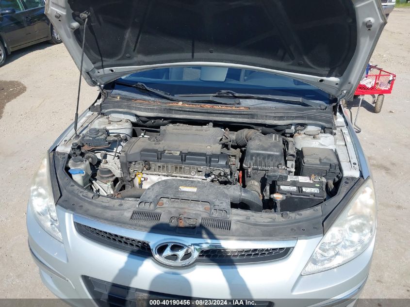 2010 Hyundai Elantra Touring Gls VIN: KMHDB8AE9AU060708 Lot: 40190456