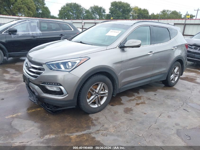 5NMZU3LB7JH100687 2018 HYUNDAI SANTA FE - Image 2