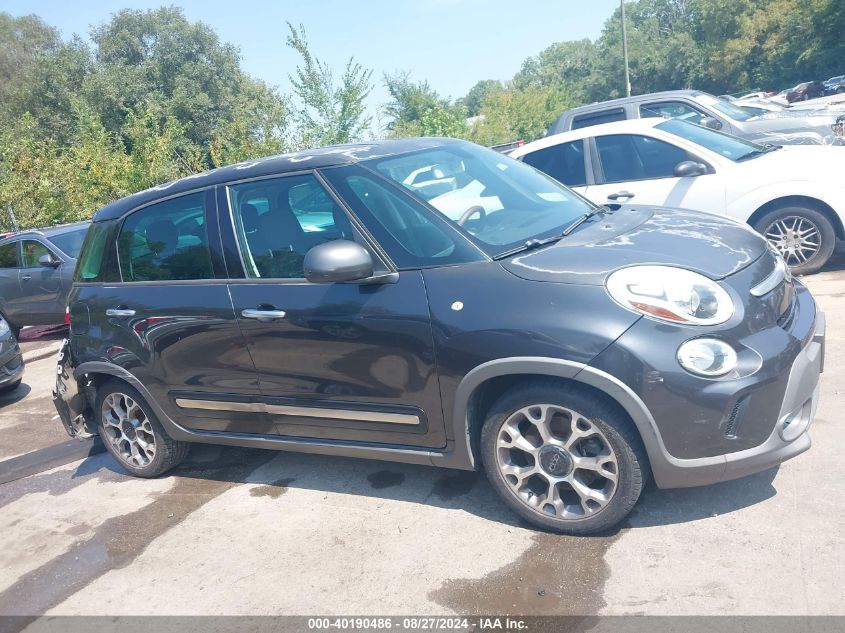 2014 Fiat 500L Trekking VIN: ZFBCFADH4EZ015091 Lot: 40190486