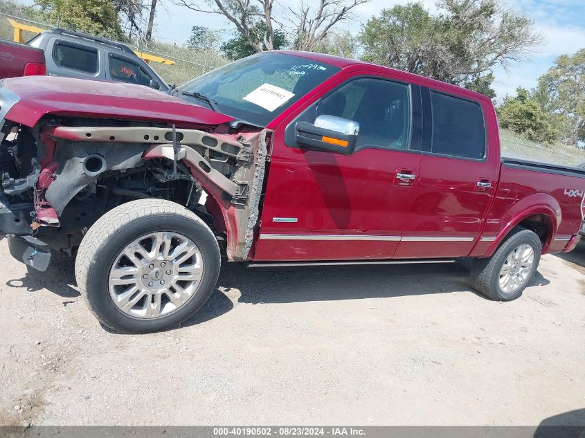 2014 Ford F-150 Platinum VIN: 1FTFW1ET6EFC33144 Lot: 40190502