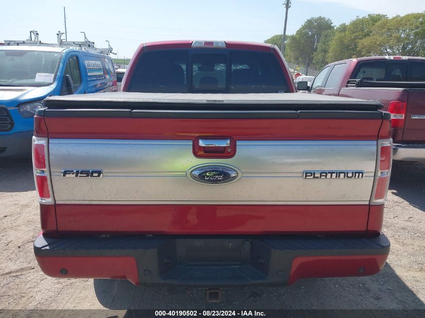 2014 FORD F-150 PLATINUM - 1FTFW1ET6EFC33144