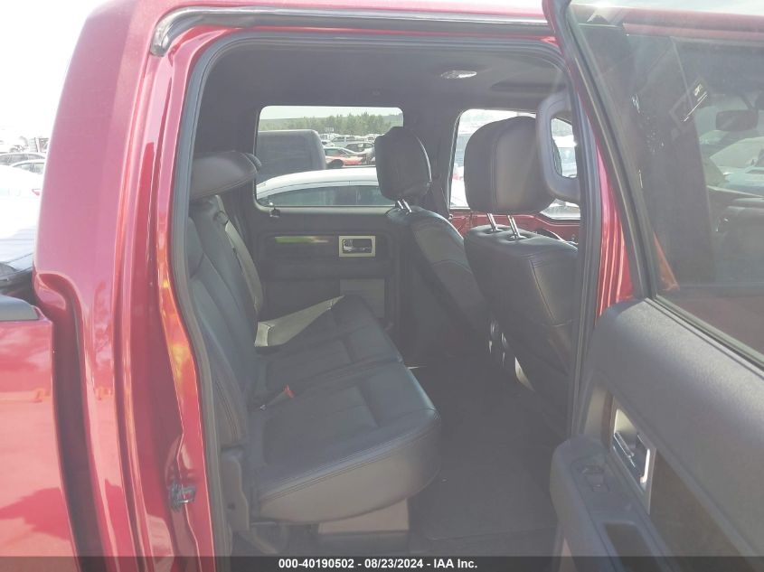 2014 FORD F-150 PLATINUM - 1FTFW1ET6EFC33144