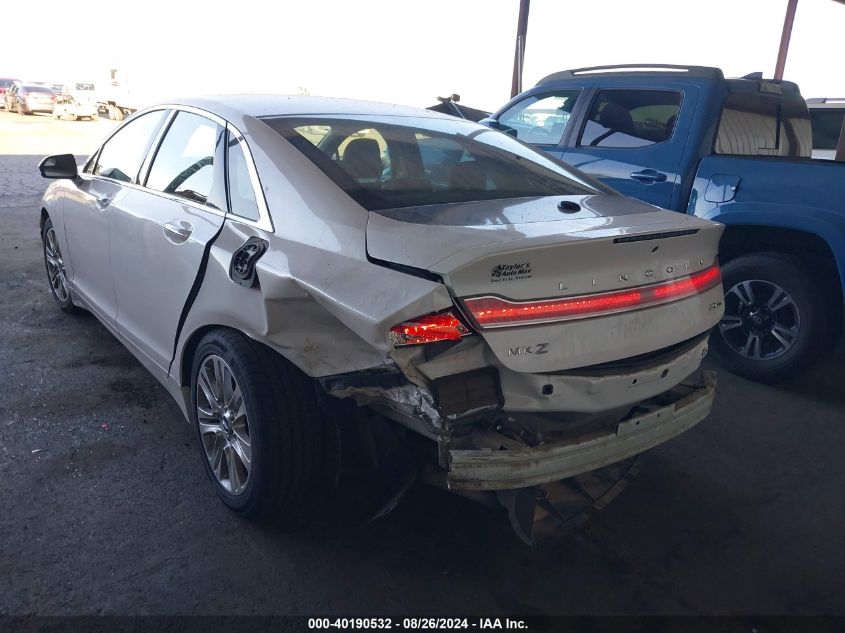 2016 Lincoln Mkz VIN: 3LN6L2G90GR609578 Lot: 40190532