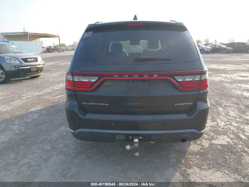 2016 Dodge Durango Limited VIN: 1C4RDHDG1GC308255 Lot: 40190545