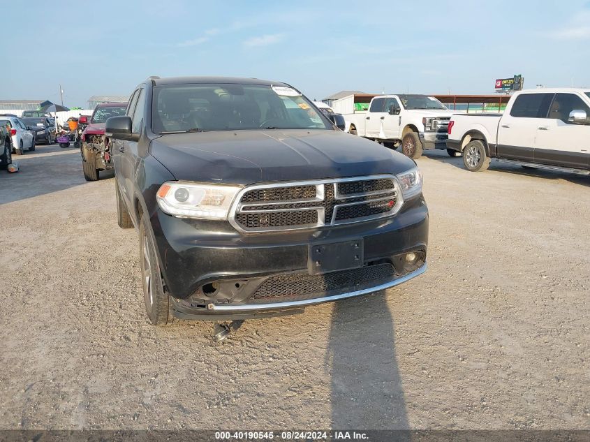 2016 Dodge Durango Limited VIN: 1C4RDHDG1GC308255 Lot: 40190545