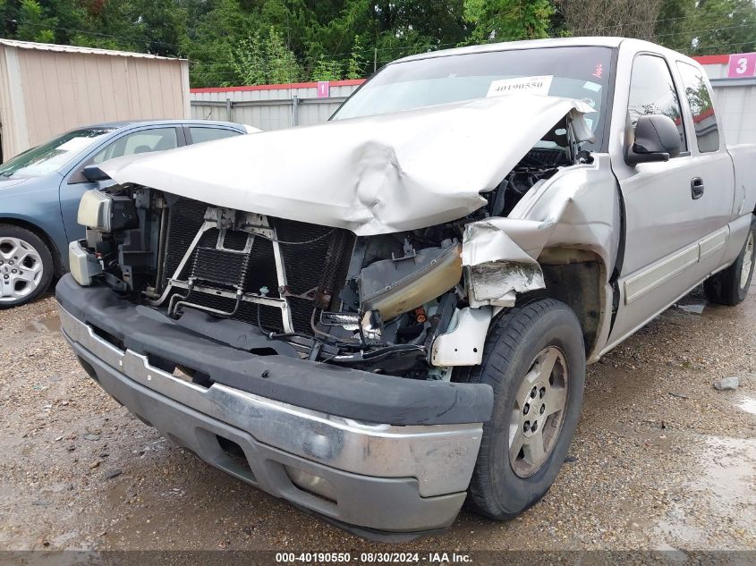 2005 Chevrolet Silverado 1500 Ls VIN: 2GCEC19T551165666 Lot: 40190550