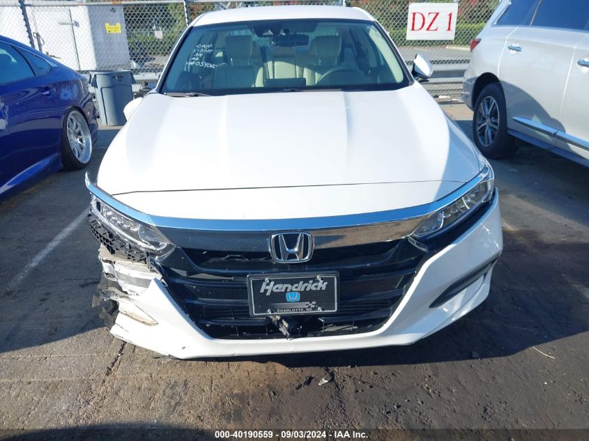 2019 Honda Accord Lx VIN: 1HGCV1F18KA054066 Lot: 40190559