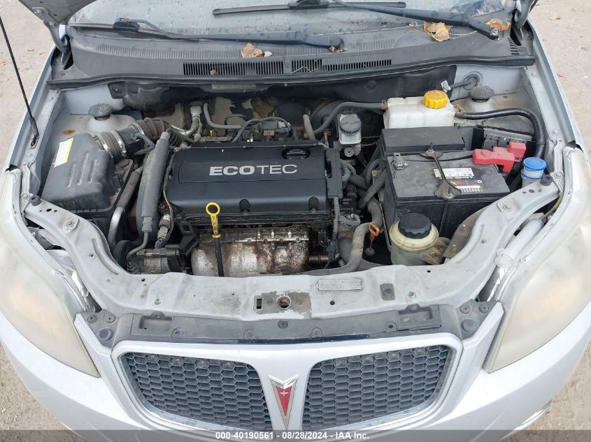 2009 Pontiac G3 VIN: KL2TD66E39B645785 Lot: 40190561