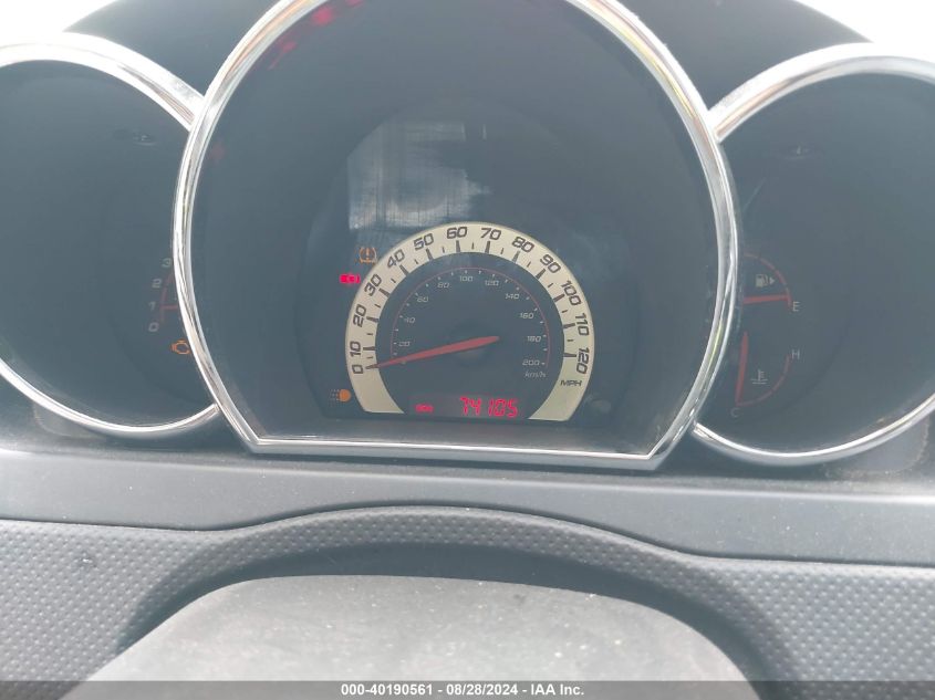 2009 Pontiac G3 VIN: KL2TD66E39B645785 Lot: 40190561