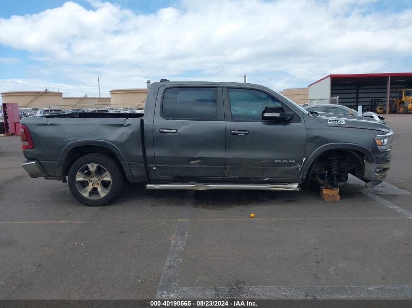 2019 Ram 1500 Laramie 4X4 5'7 Box VIN: 1C6SRFJT5KN587447 Lot: 40190565