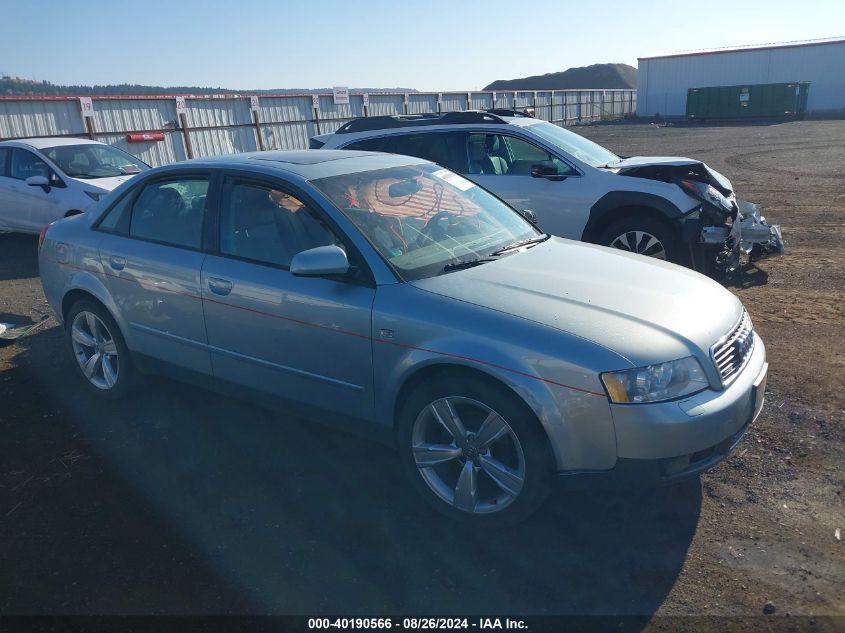 2003 Audi A4 1.8T VIN: WAULC68E63A168423 Lot: 40190566