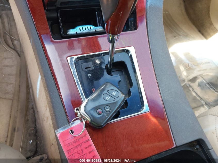 2009 Lexus Es 350 VIN: JTHBJ46G892320068 Lot: 40190583