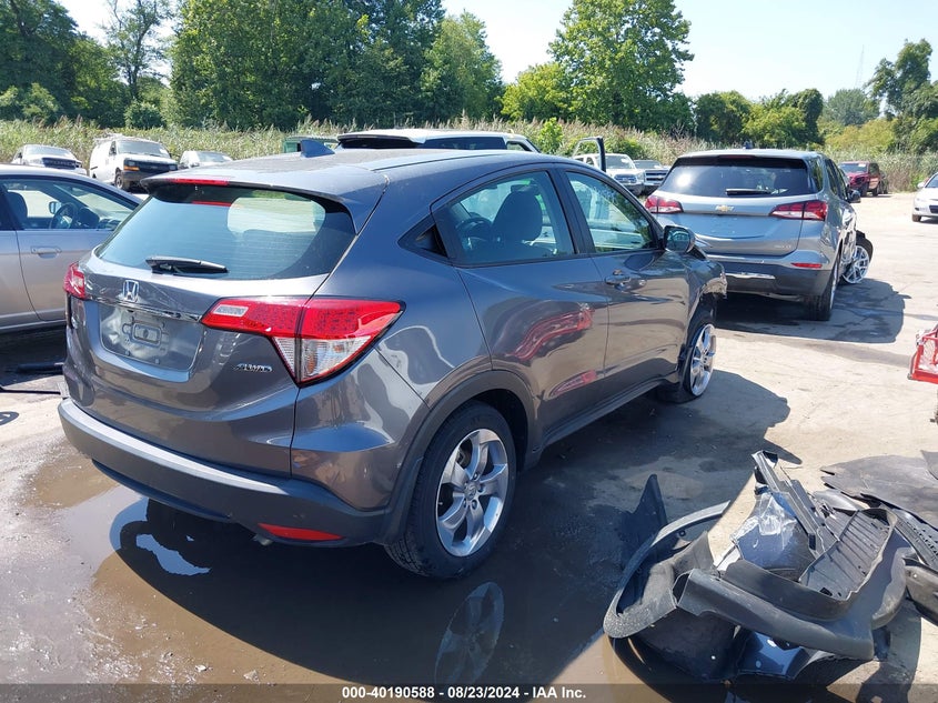 VIN 3CZRU6H37NM735599 2022 HONDA HR-V AWD LX