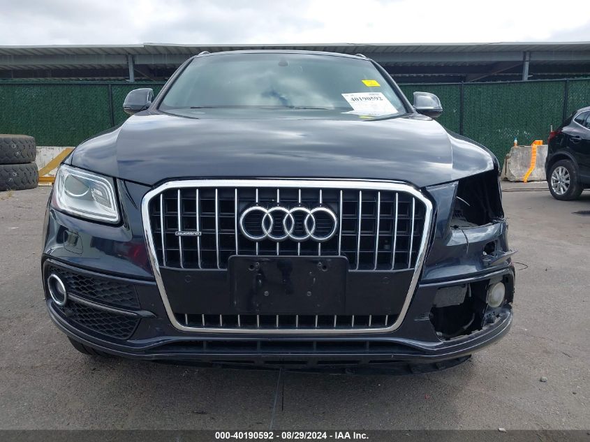 2015 Audi Q5 3.0T Premium Plus VIN: WA1DGAFP8FA101985 Lot: 40190592