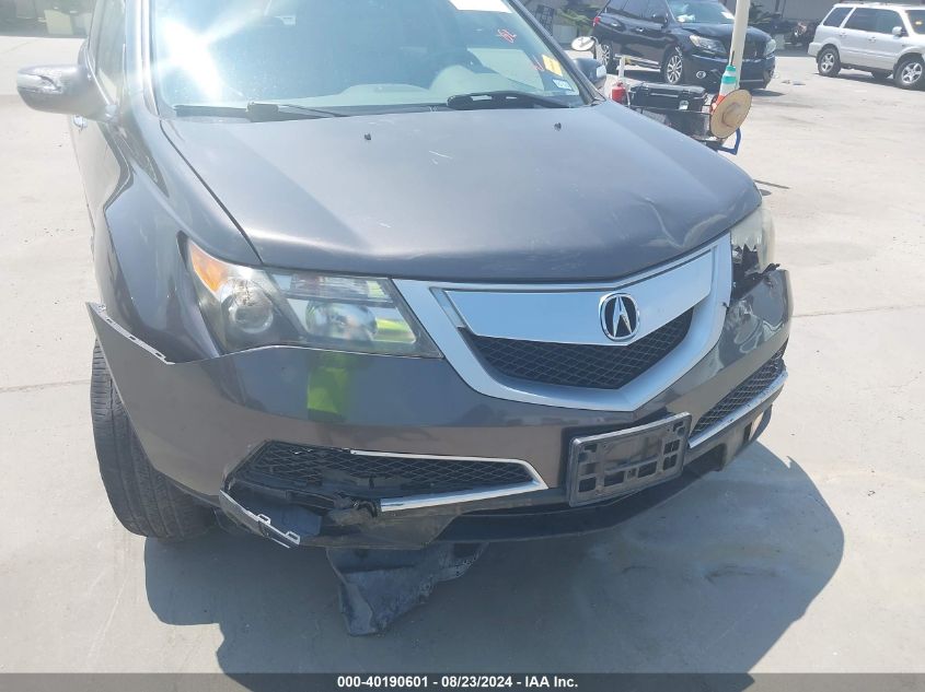 2010 Acura Mdx VIN: 2HNYD2H25AH519187 Lot: 40190601