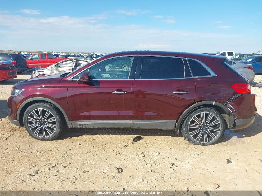 2017 Lincoln Mkx Black Label VIN: 2LMPJ7JR1HBL53178 Lot: 40190606