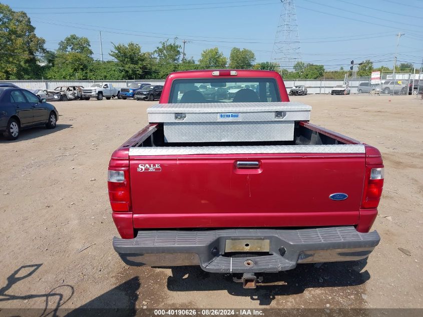 2001 Ford Ranger Xl/Xlt VIN: 1FTYR14DX1TA94724 Lot: 40190626